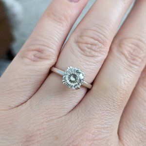 Portuguese Cut Engagement Ring size 7